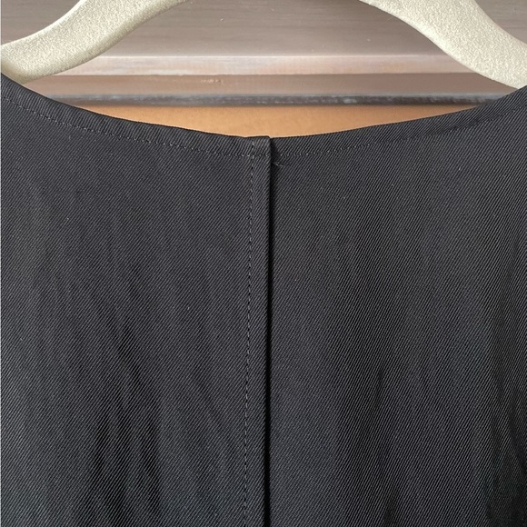 Everlane Japanese GoWeave Sleeveless Cocoon Dress Black V-Neck Size 14 (large) - Picture 8 of 8